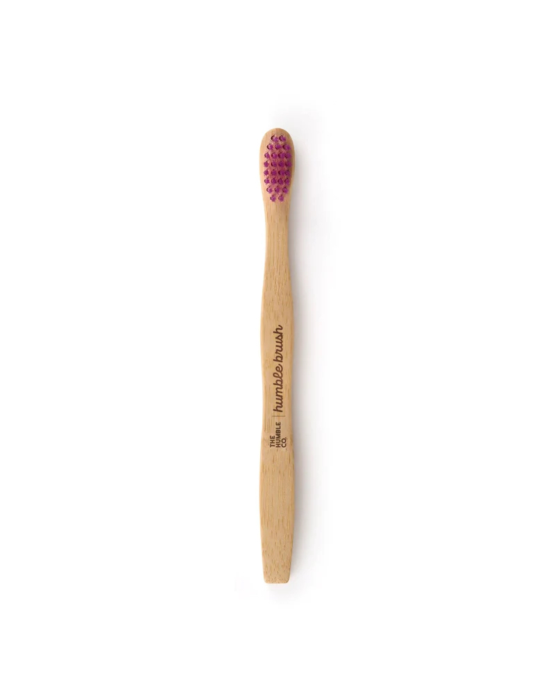 Humble Brush Kids Bambuszahnbürste, lila