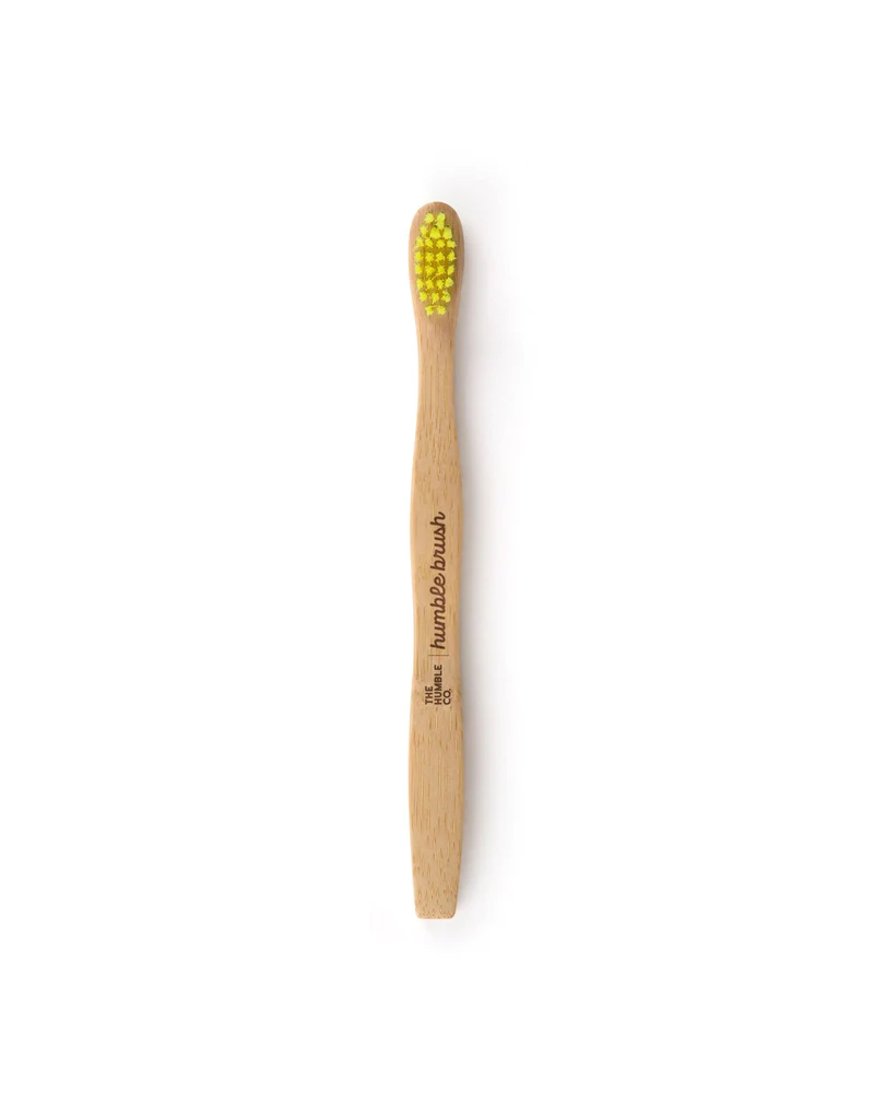 Humble Brush Kids Bambuszahnbürste, gelb