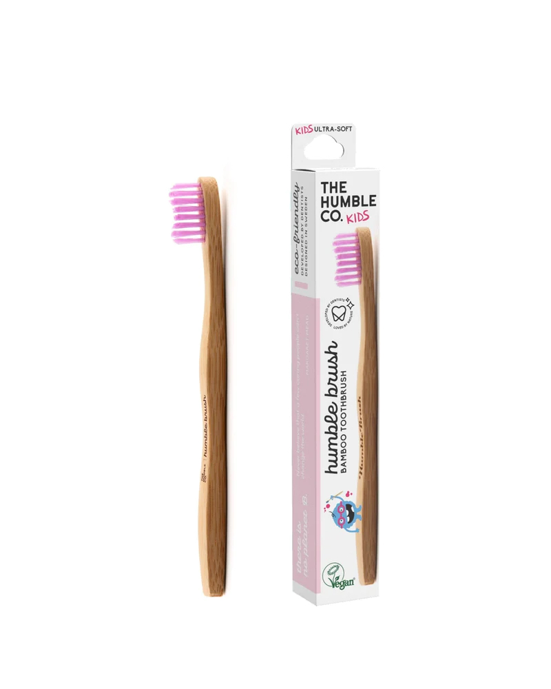 Humble Brush Kids Bambuszahnbürste, lila