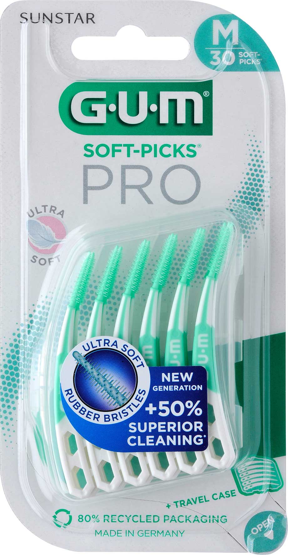 GUM® SOFT-PICKS® PRO, regular 30 Stück